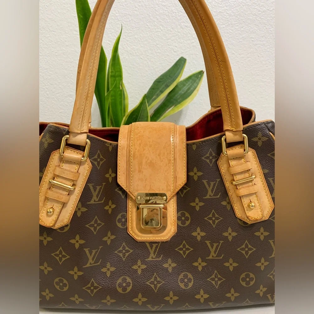 ππ LOUIS VUITTON Grier Monogram Canvas Tote Bag - Picture 7 of 13